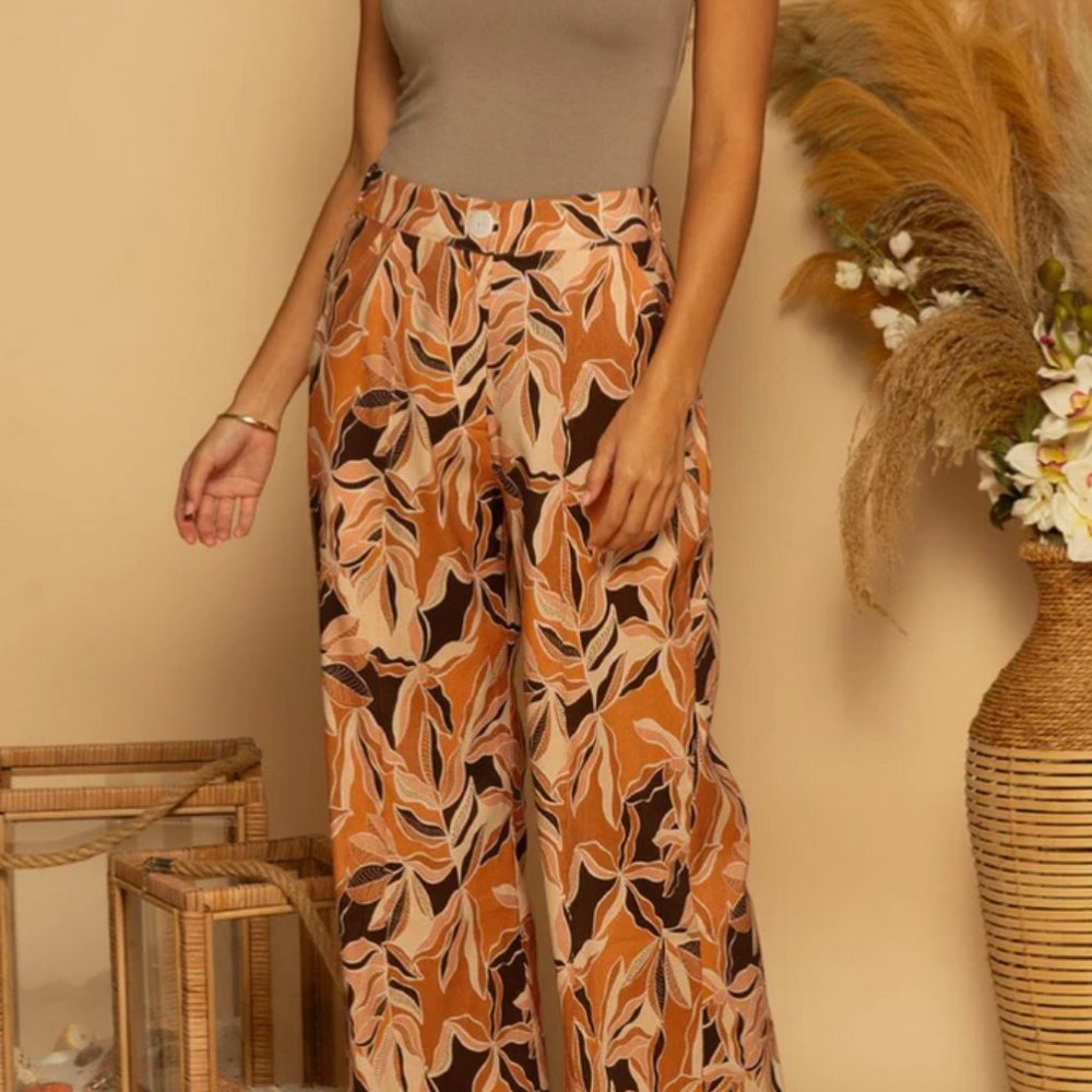 Shore Brand Trouser Pant- Earthy Tones